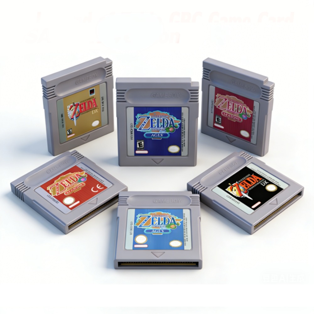 Board Game Zoo - Zelda GBC Card 16 Bit Video