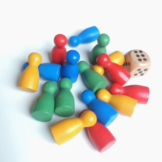 100 Pcs Colorful Wooden Chess  - Board Game Hegemony incelemesi ve fiyatı