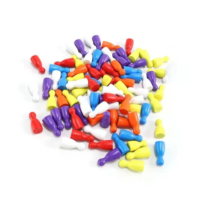 100 Pcs Colorful Wooden Chess  - Board Game Hegemony incelemesi ve fiyatı