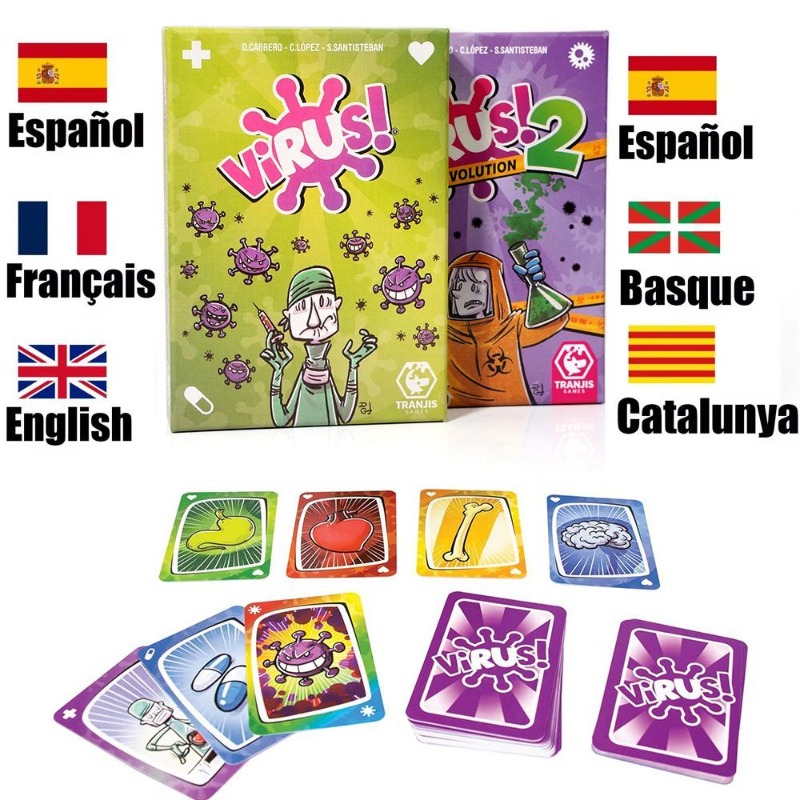 Popular Virus in Spain! Full s - Board Game Virus incelemesi ve fiyatı