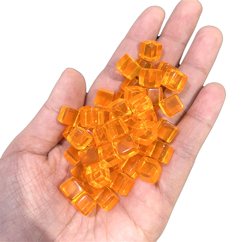 100pcs/set 8mm Clear Cube Dice - Board Game Hegemony incelemesi ve fiyatı