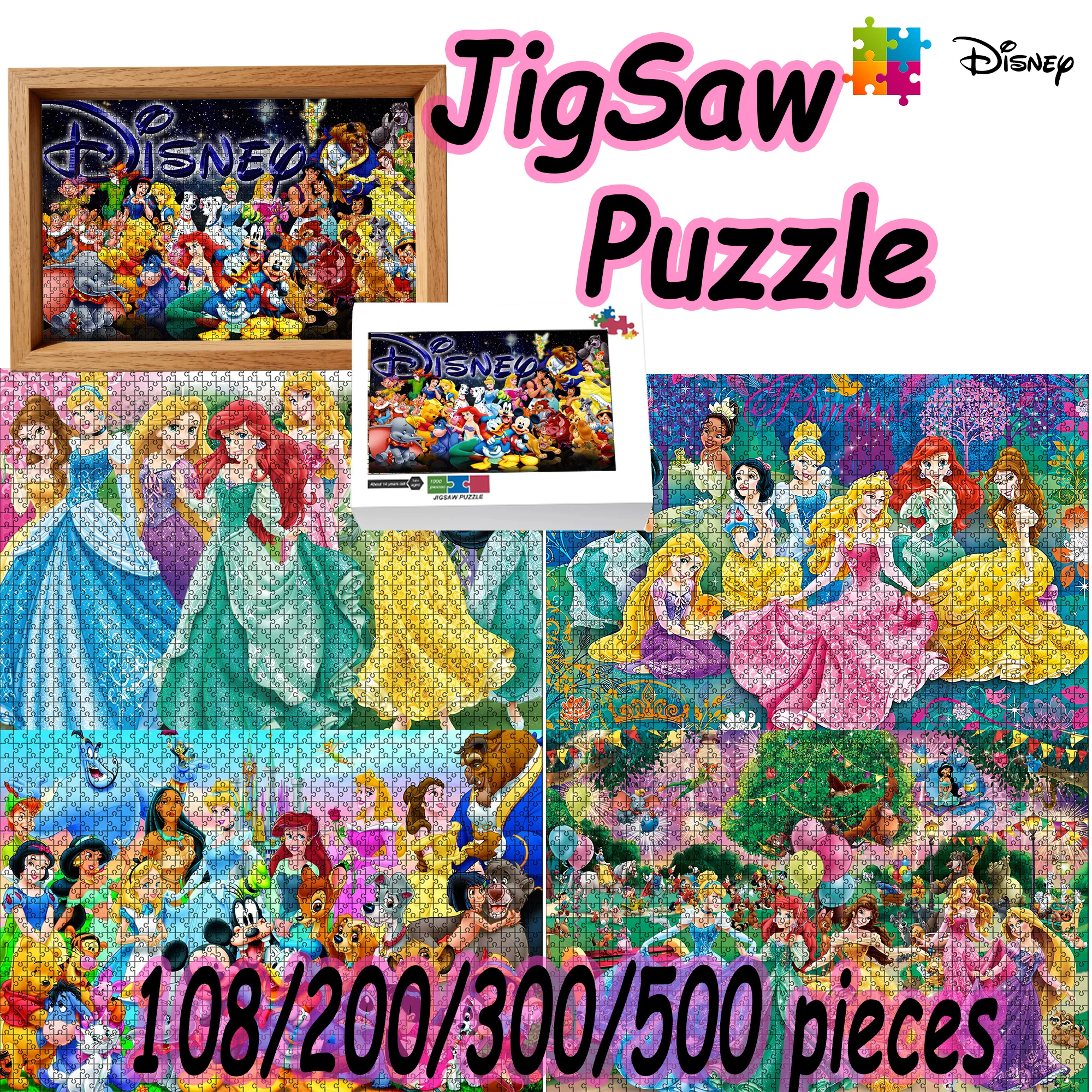 Disney Princess Puzzle 108/200 - Board Game Fun incelemesi ve fiyatı