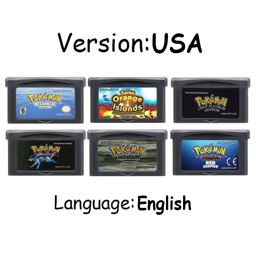 GBA Pokemon Series Game Cartri - Board Game Zoo incelemesi ve fiyatı