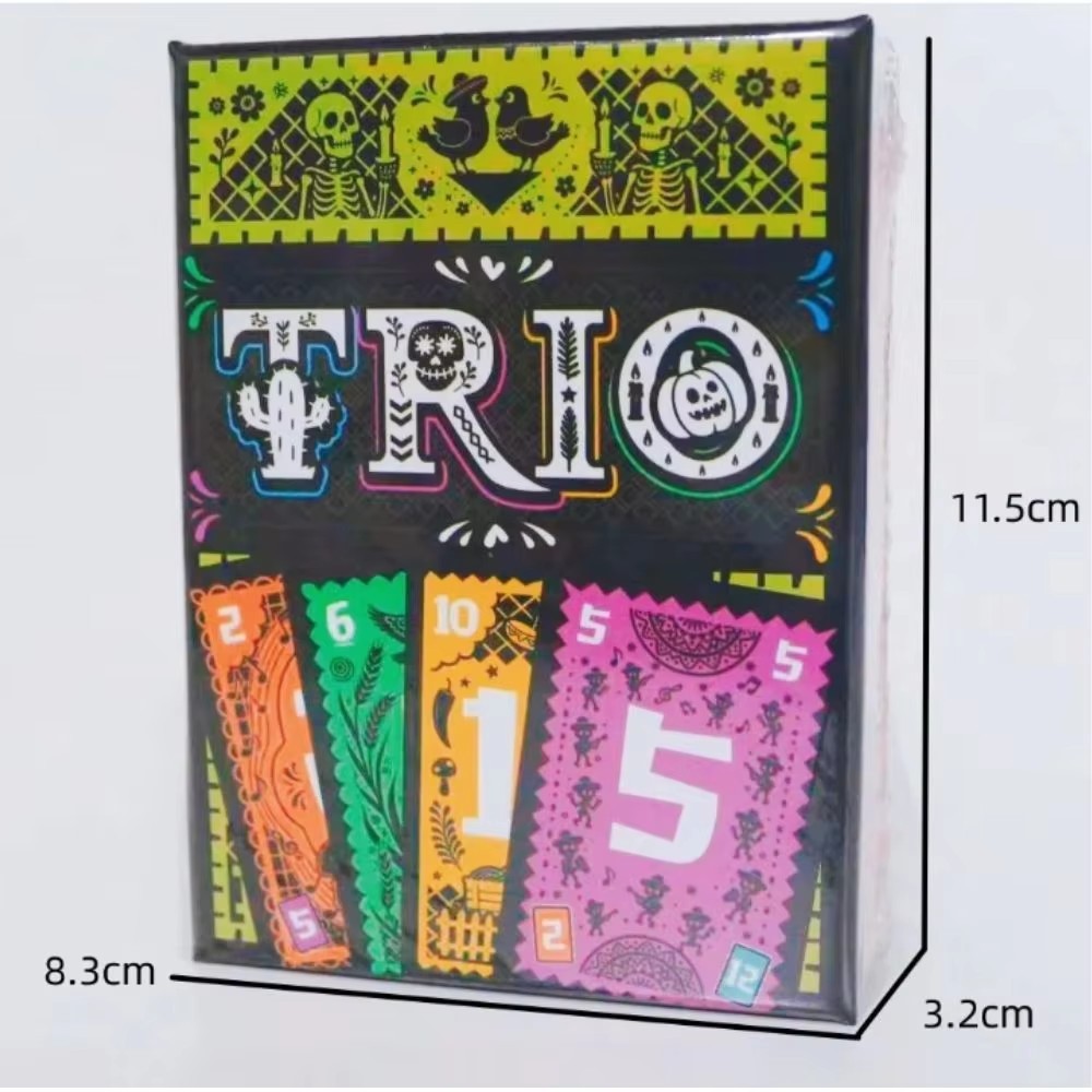 Strategic Card Board Game TRIO - Board Game Fun incelemesi ve fiyatı