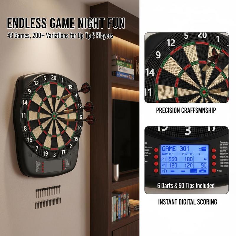 Digital Dart Center 13.5 Inch  - Board Game Room incelemesi ve fiyatı