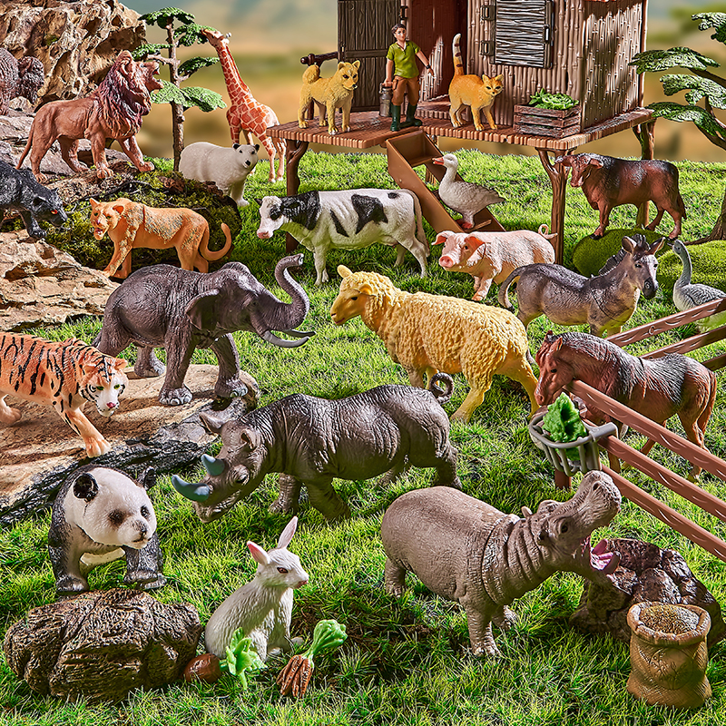Montessori Toy Wild Farm Dinos - Board Game Zoo incelemesi ve fiyatı