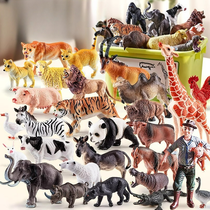 Montessori Toy Wild Farm Dinos - Board Game Zoo incelemesi ve fiyatı