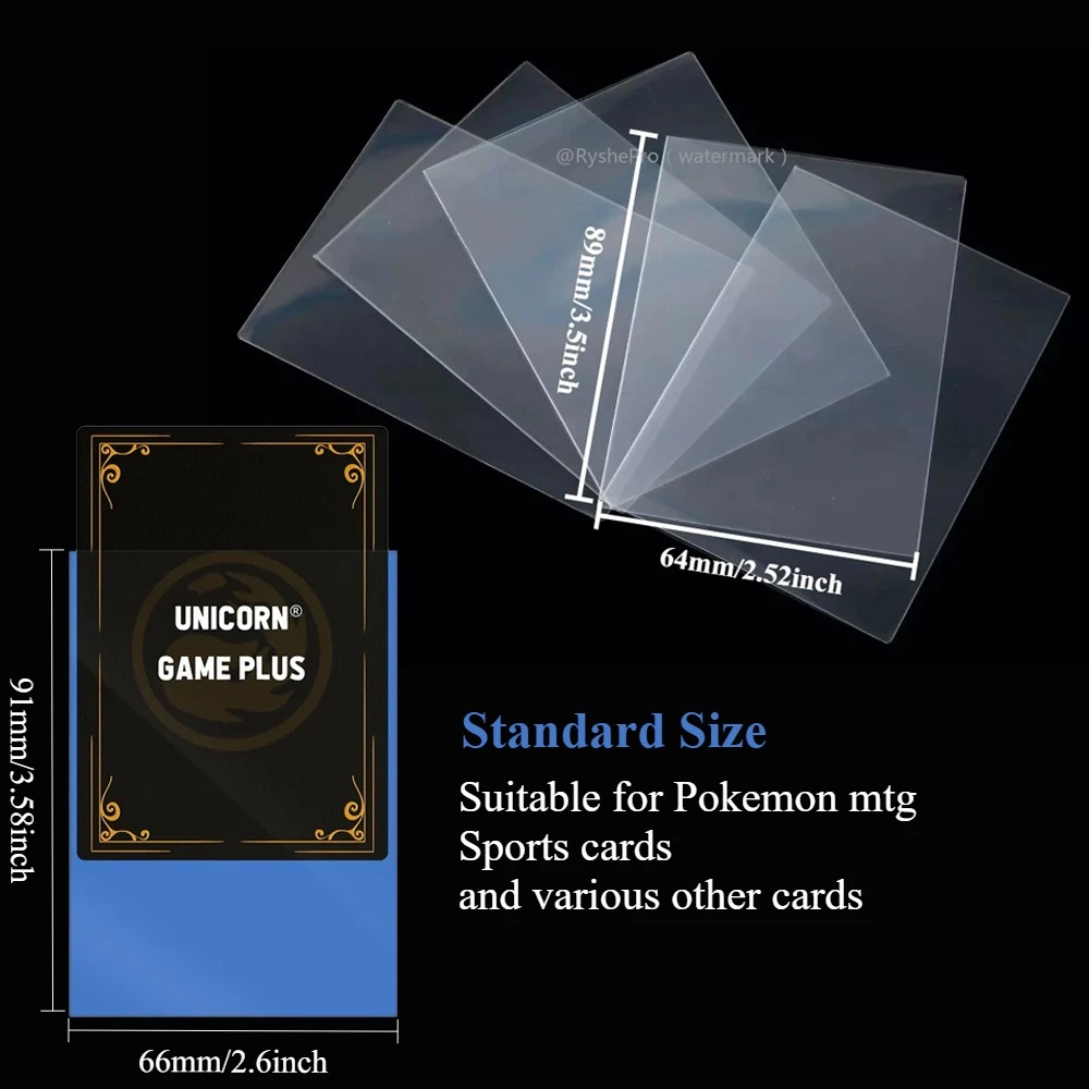200PCS Card Sleeves Trading Ca - Board Game Zoo incelemesi ve fiyatı