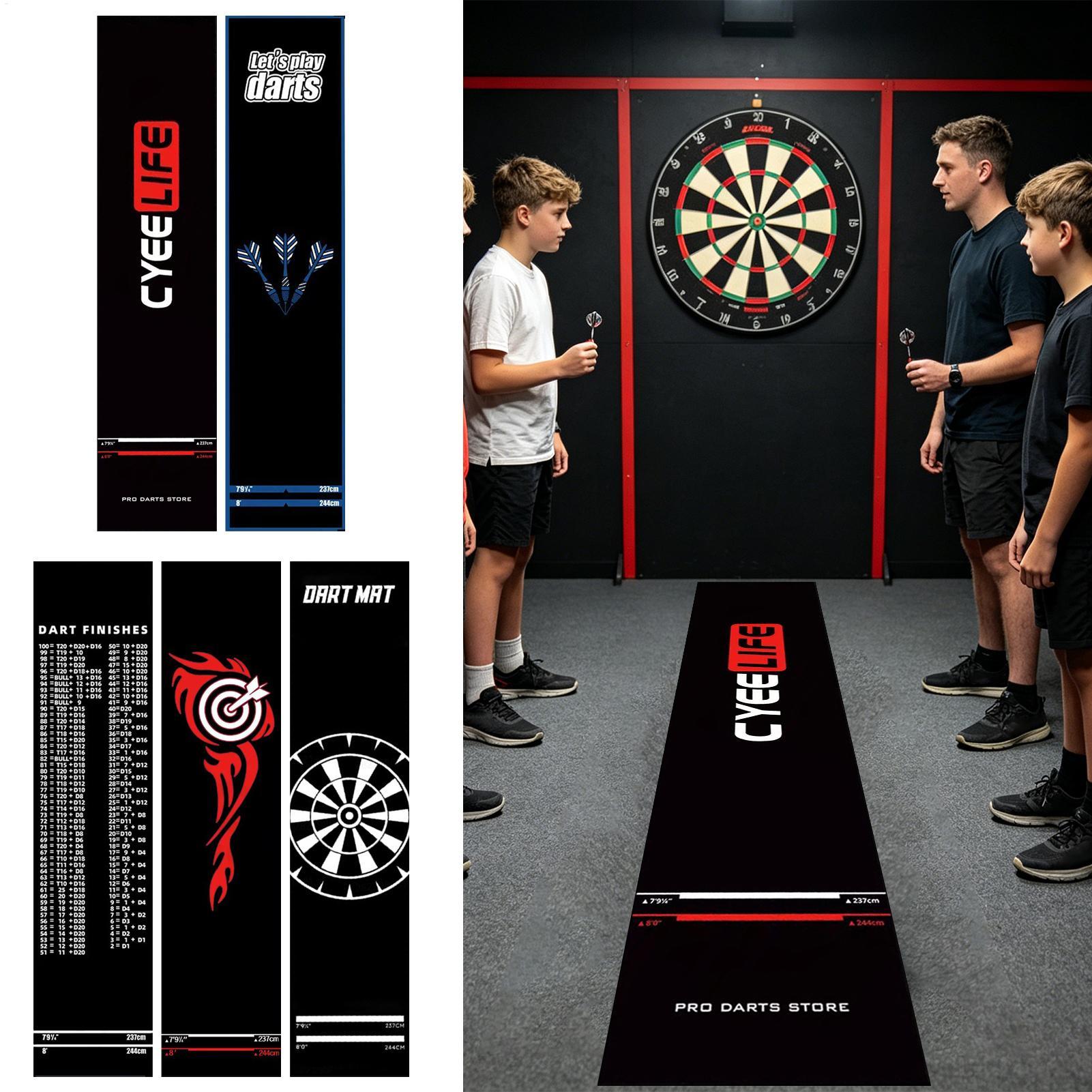 1pcs Dart Mat Non-Slip With Th - Board Game Room incelemesi ve fiyatı