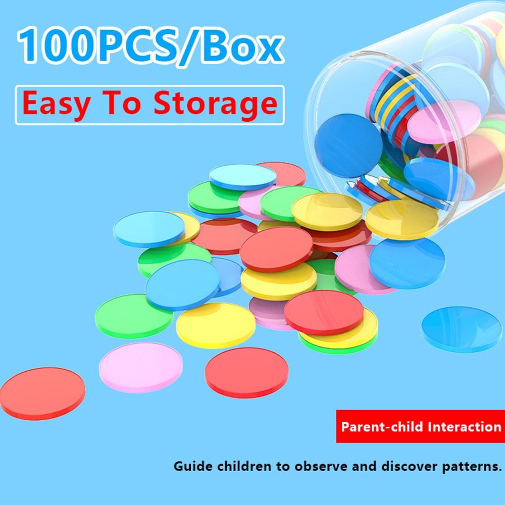 100pcs Plastic Counting Chips  - Board Game Hegemony incelemesi ve fiyatı