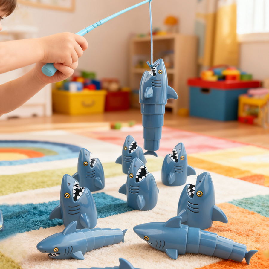 Popular Shark Style Fishing Bo - Board Game Fun incelemesi ve fiyatı
