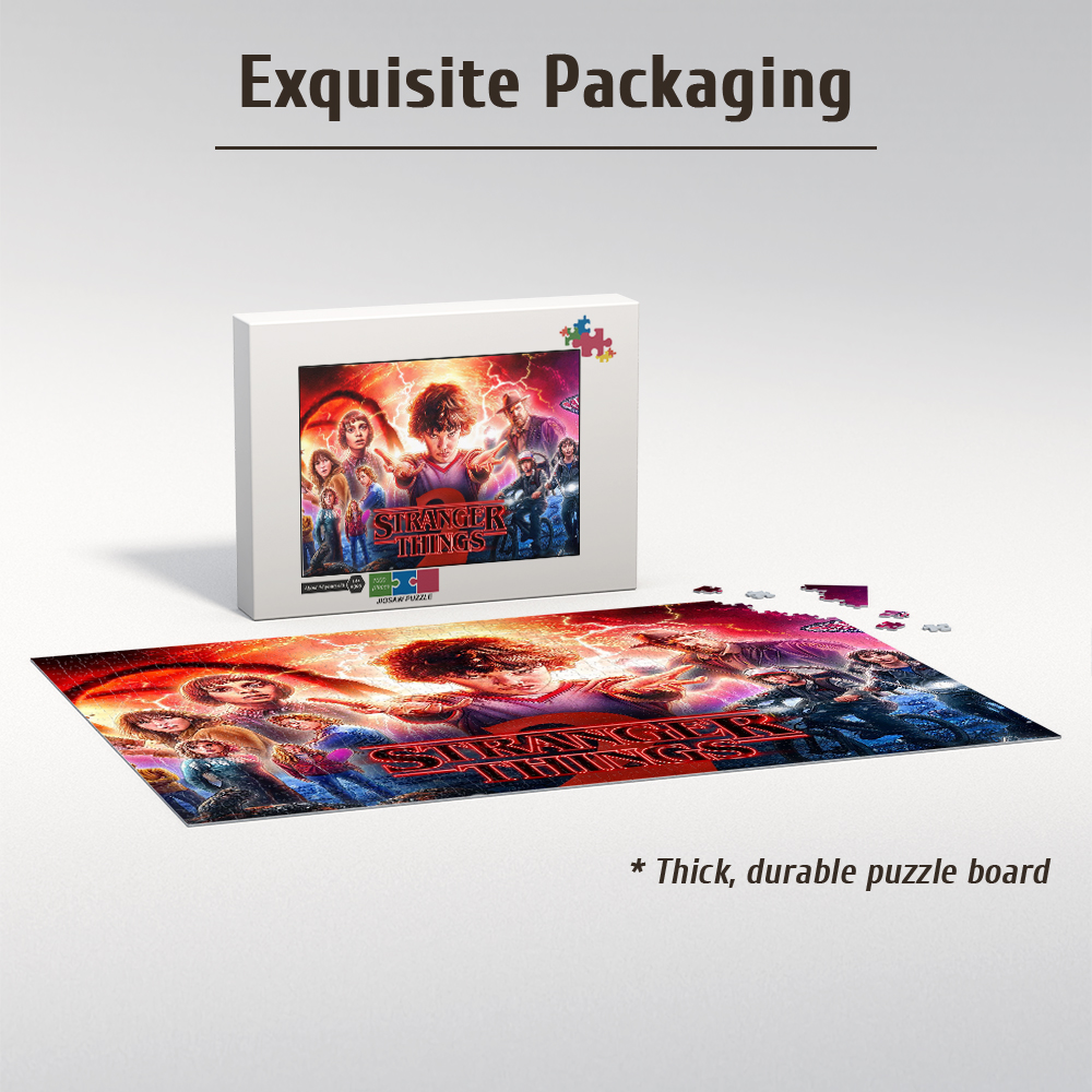 Stranger Things Jigsaw Puzzle  - Board Game Fun incelemesi ve fiyatı