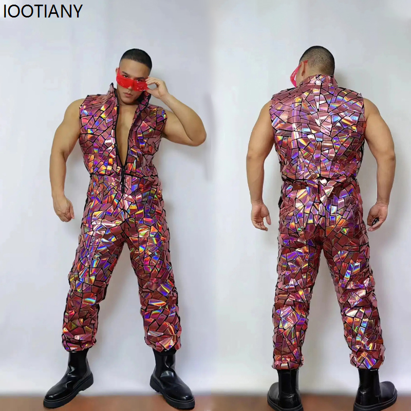 Men Laser Mirror Sleeveless Ju - Board Game Yogi incelemesi ve fiyatı
