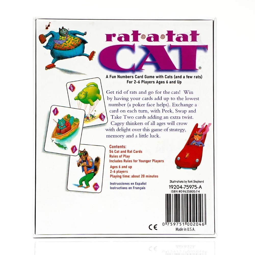 Rat A Tat Cat Fun Numbers Card - Board Game Fun incelemesi ve fiyatı