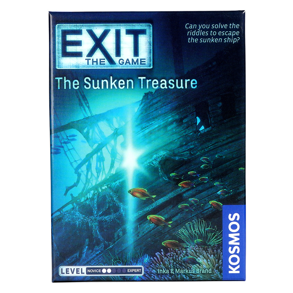EXIT: The Sunken Treasure - Un - Board Game Room incelemesi ve fiyatı