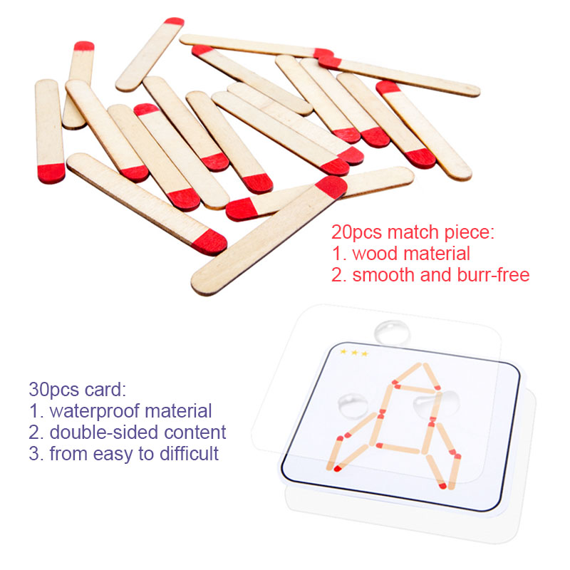 Montessori Matches Puzzles Gam - Board Game Fun incelemesi ve fiyatı