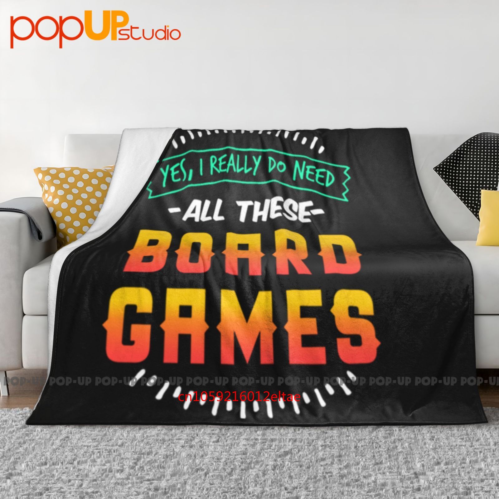 Board Game Ultra-Soft Blanket  - Board Game Quilt incelemesi ve fiyatı